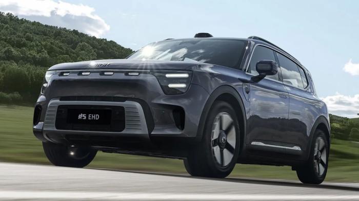 smart #5 EHD: Plug-in υβριδικό με αυτονομία 1.600 χιλιόμετρα!